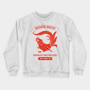 Antisocial Rooster Crewneck Sweatshirt